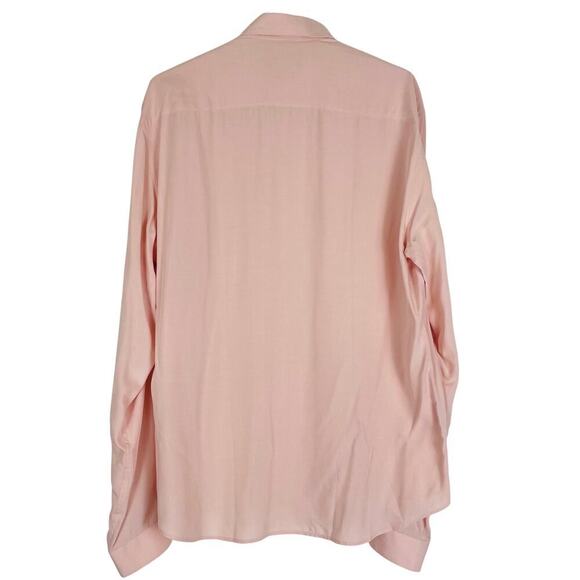 The Kooples Blush Pink Button Down Long Sleeve SIZE LARGE Mens Unisex - Picture 4 of 6